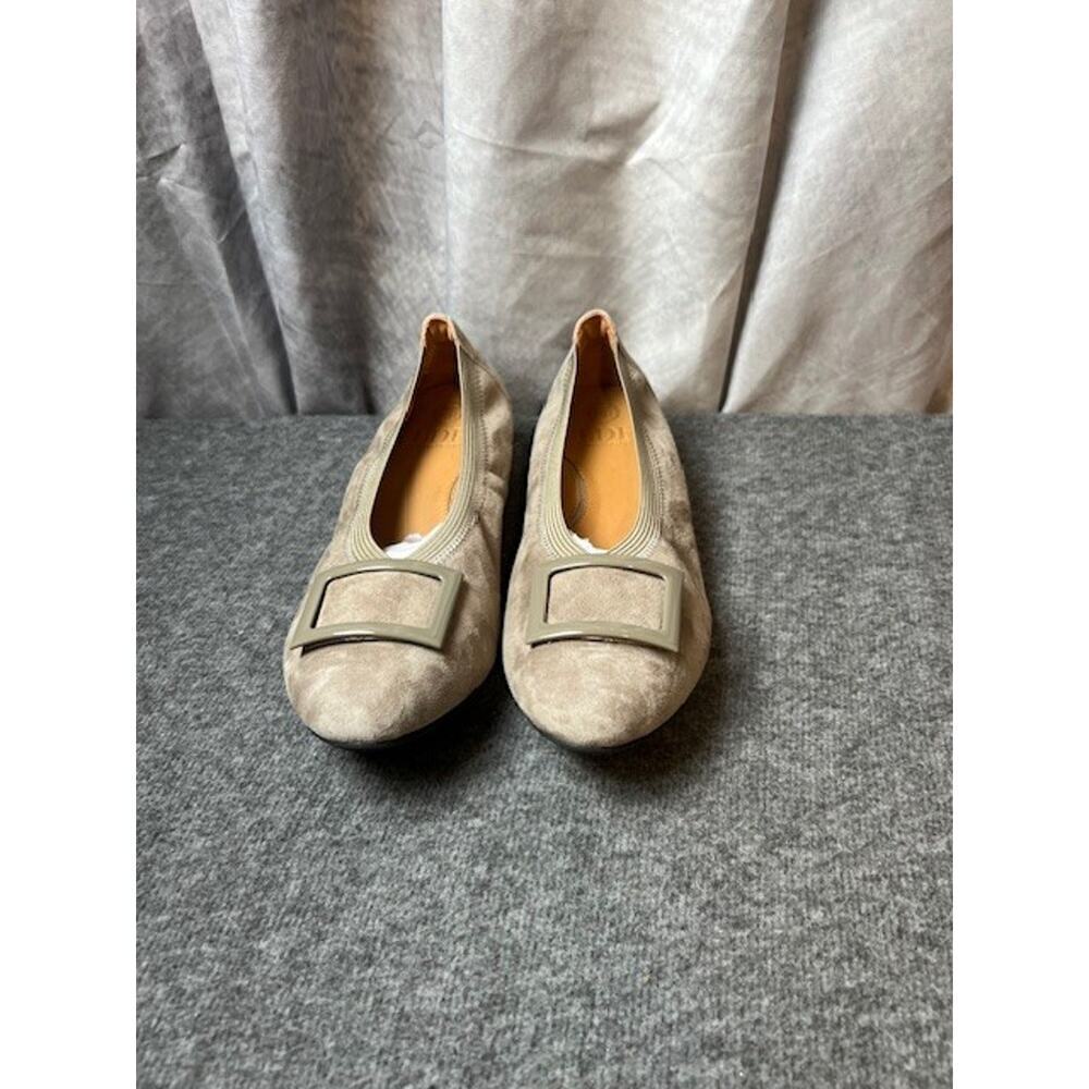 L'Amour Des Pieds Floella Leather Pumps Dark Taupe Color Size 8M - Picture 3 of 9